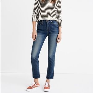 NWOT Madewell Rivet & Thread stovepipe jeans